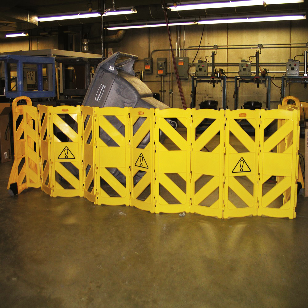 MOBILE BARRIER YLW 13"(1)