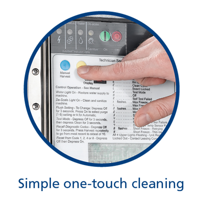 ICE MAKER CUBE 356 LB/DAY