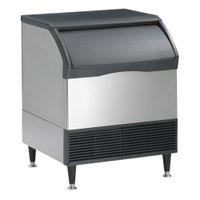 Scotsman CU3030SA-1 Undercounter Ice Maker W/110 lb Bin,
Small Cube, Metallic Finish - 30"W; 313 lb/24 hr