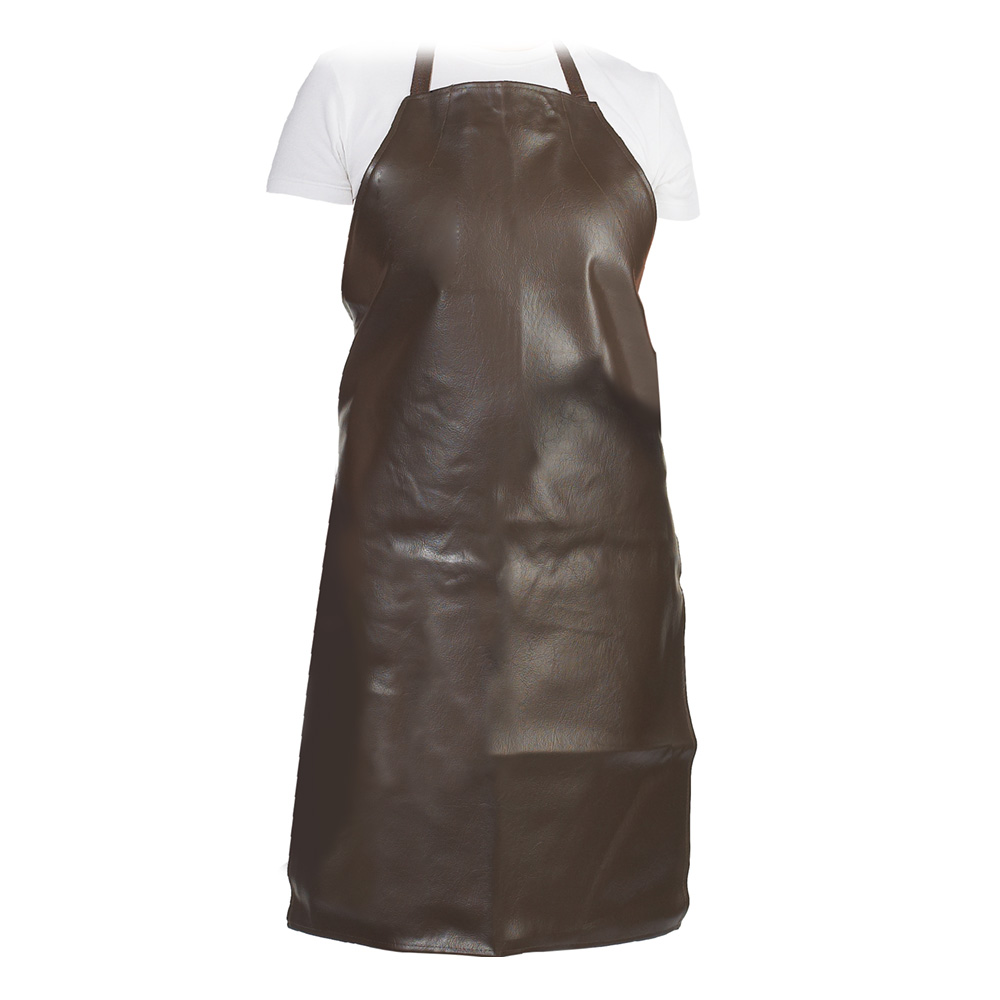 BIB APRON 25"X37" BROWN
