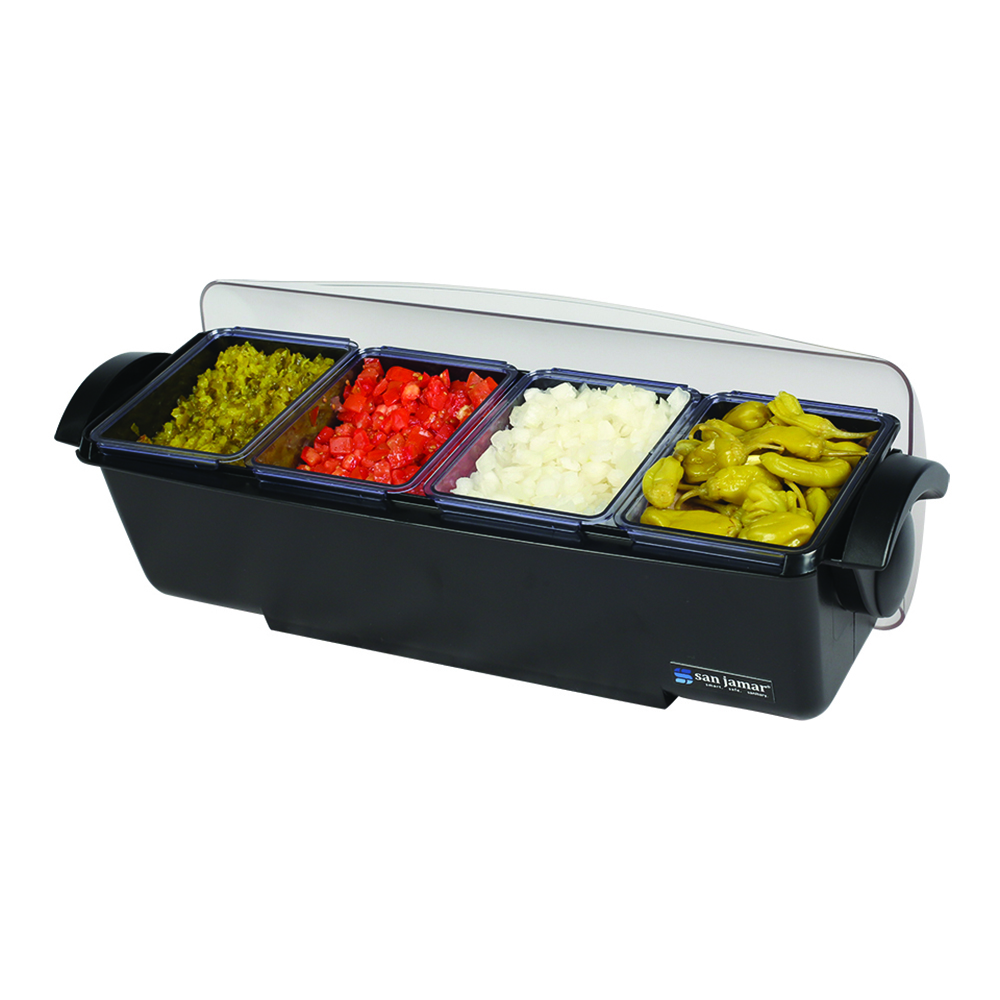 DOME CONDIMENT CTR W/HLD-PINTS