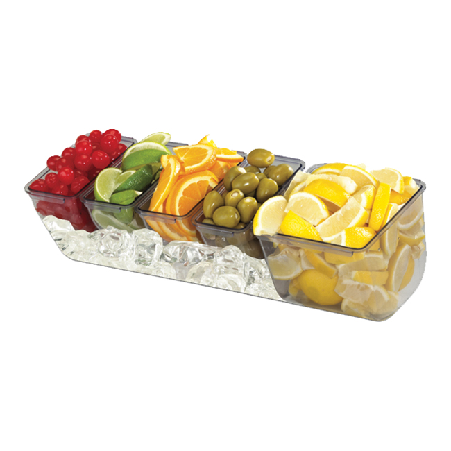 DOME GARNISH CENTER W/HDLS