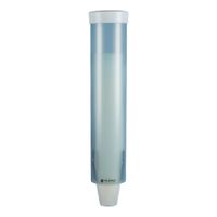 San Jamar C3165FBL Cup Dispenser, Blue, Plastic - 16"