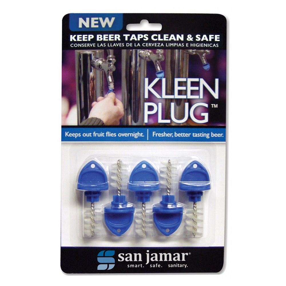 "KLEEN PLUG" F/BAR TAPS(5/PK)