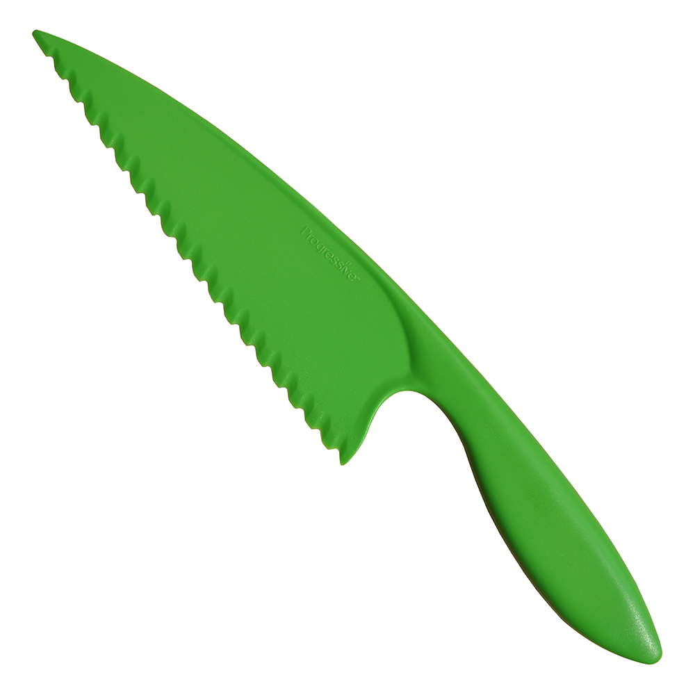 Hygiplas Serrated Tomato Knife Green 100mm - CF898 - Buy Online at Nisbets