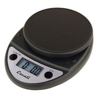 San Jamar SCDG11BK Escali Digital Scale, Charcoal - 11 lb;
8-1/2" x 6" x 1-2/3"