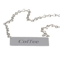 Service Ideas IDCHCF Coffee ID-Chain, Plastic/Metal - 2-1/2"
x 1-1/2"