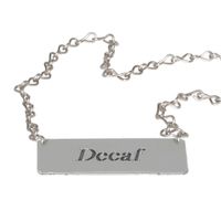 Service Ideas IDCHDE Decaf ID-Chain, Plastic/Metal - 2-1/2"
x 1-1/2"