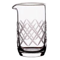 Steelite 4810R119 Decanter/Carafe Beaker, Diamond Cut, Gray,
Glass - 3-1/4 oz