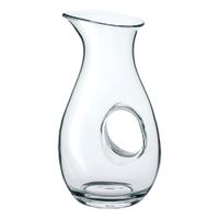 Steelite 4910Q001 Aurum Handled Carafe, Glass - 50-1/3 oz