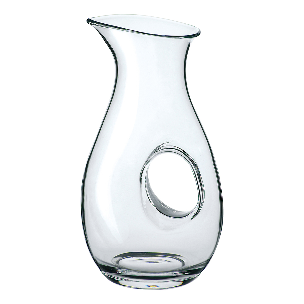 Carafe 50-1/3 oz crystal 6ea