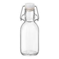 Steelite 49137Q471 Emilia Swing Top Bottle, Glass - 8-1/2 oz