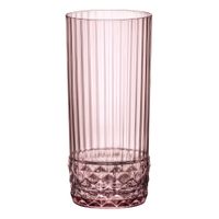 Steelite 49213Q946 America 20's Cooler Glass, Lilac Rose -
16-1/2 oz