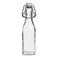 Steelite 4953Q514 Swing Top Bottle, Glass - 8-1/2 oz