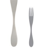 Steelite 5309S021 Ovation Dinner Fork, 18/10 Stainless Steel
- 8-1/4"