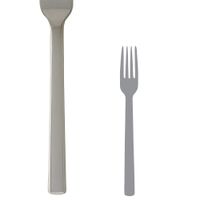 Steelite 5301HS023 Chatsworth Half Satin Salad/Dessert Fork,
18/10 Stainless Steel - 7-1/2"