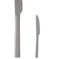 Steelite 5301S046 Chatsworth Butter Knife, 18/10 Stainless
Steel - 7-1/4"