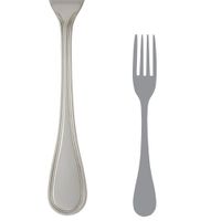 Steelite 5302S021 Contour Dinner Fork, 18/10 Stainless Steel
- 8-1/4"