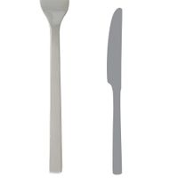 Steelite 5369HS042 Silhouette Half Satin Dinner Knife, 18/10
Stainless Steel - 8-1/4"