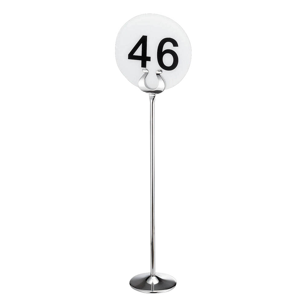 12" S/S NUMBER STAND