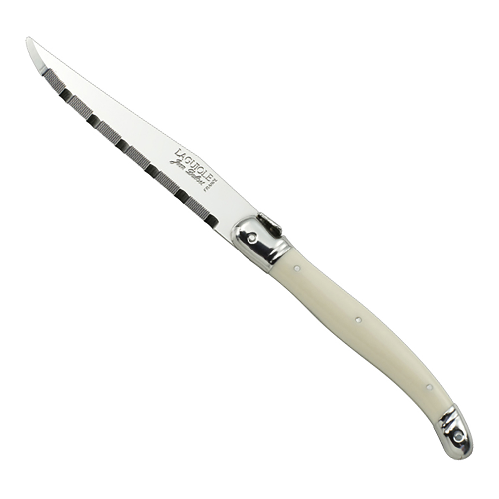 LAGUIOLE IVORY STEAK KNIFE .5