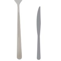 Steelite 5507J041 Fusion Dinner Knife, 18/10 Stainless Steel
- 6-3/8"