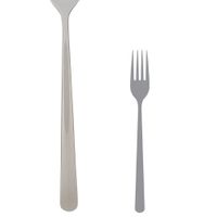 Steelite 5507J023 Fusion Salad/Dessert Fork, 18/10 Stainless
Steel - 7-1/4"