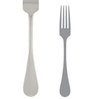 Steelite 5500J071 Aida Serving Fork, 18/10 Stainless Steel -
9-1/4"