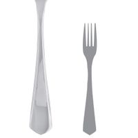 Steelite 5724SX021 Elizabeth Dinner Fork, 18/0 Stainless
Steel - 8-1/8"