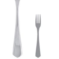 Steelite 5724SX023 Elizabeth Dessert/Salad Fork, 18/0
Stainless Steel - 7-3/8"