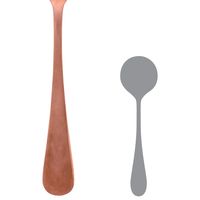 Steelite 5735SX002 Fulton Copper Bouillon Spoon, 18/0
Stainless Steel - 7"