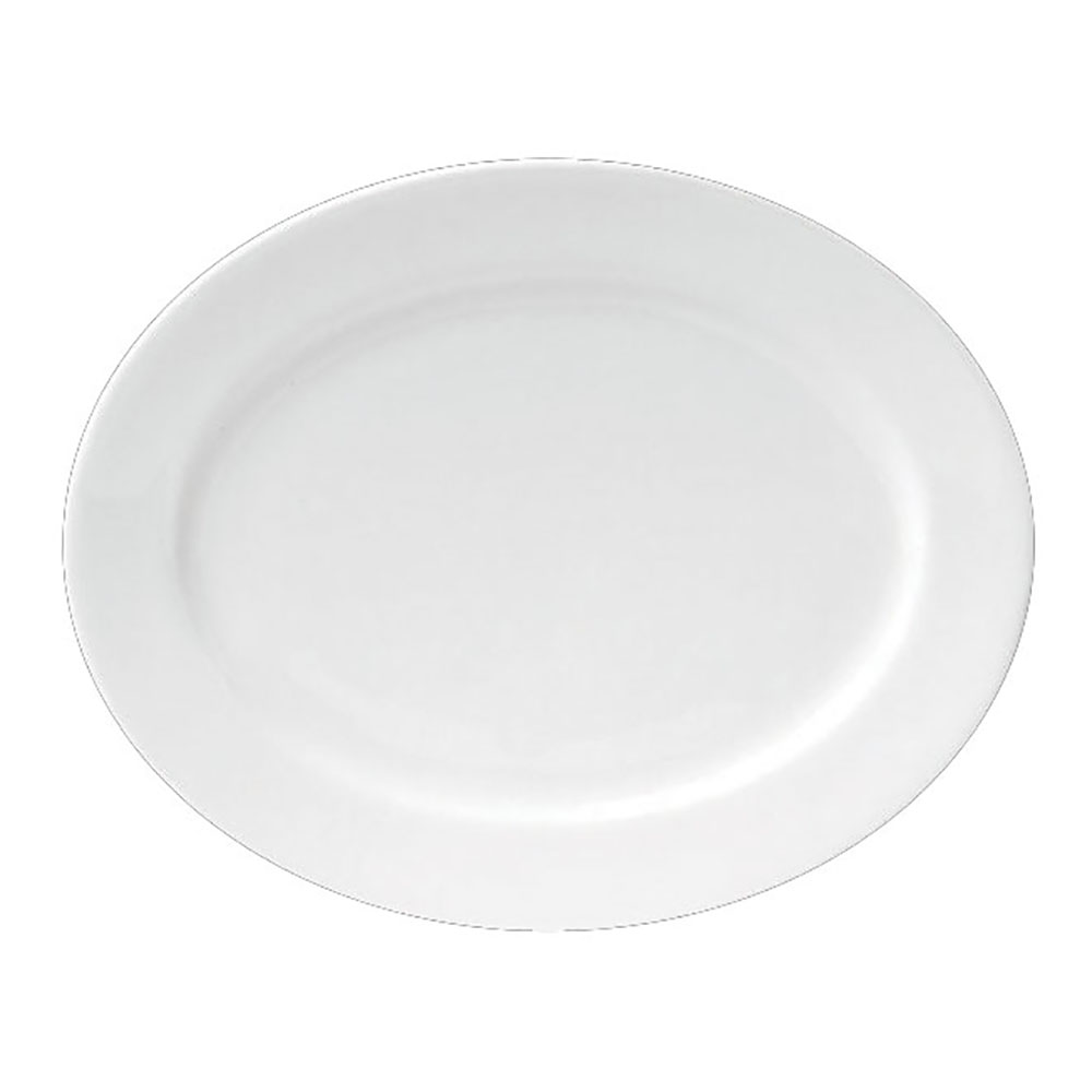 TRIA OVAL PLATE 8-1/4" (2)