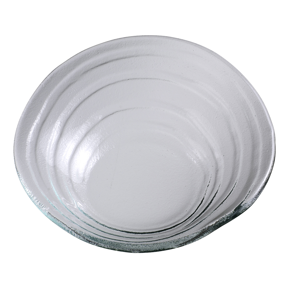 7-1/2" GLASS RIPPLE BOWL