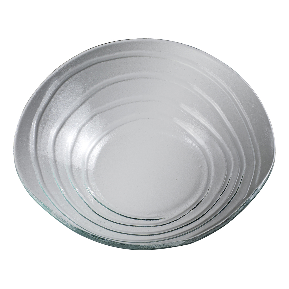 GLASS SERVING BOWL