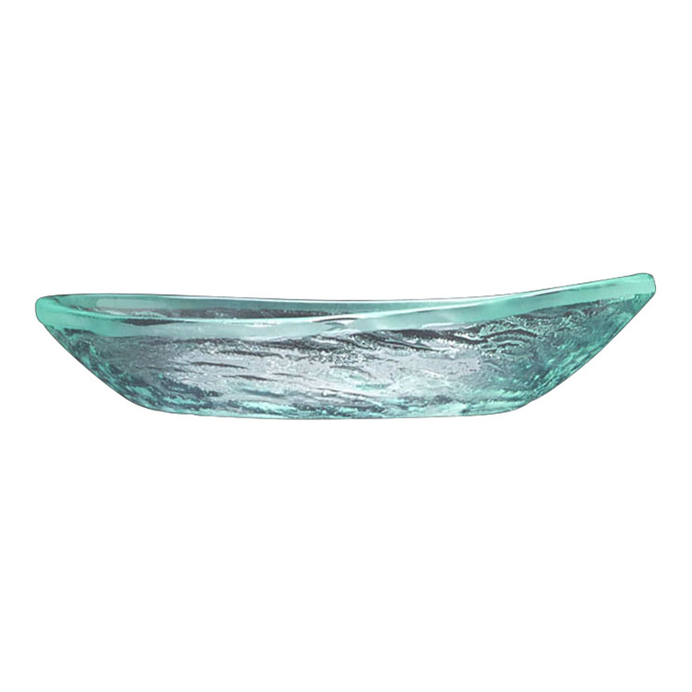 PLATTER 5 5/8X 5.5 GLASS SCAPE