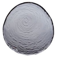 Steelite 6513G378 Scape Smoked Round Platter, Glass - 5-5/8"
x 5-1/2" x 7/8"