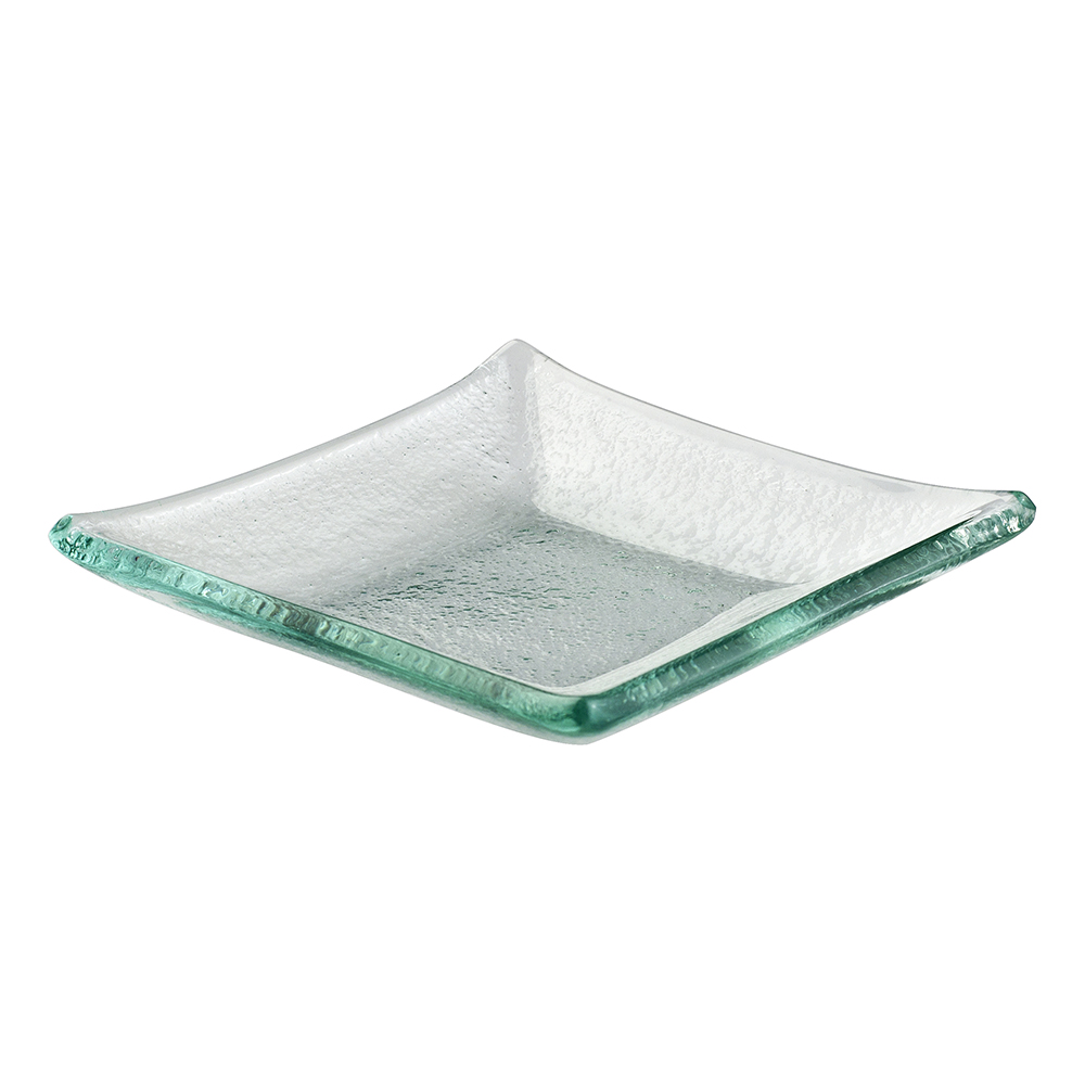 BUTTER DISH 4X4" CLEAR (1)