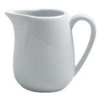 Steelite 6900E526 A La Carte Creamer, White, China - 5 oz