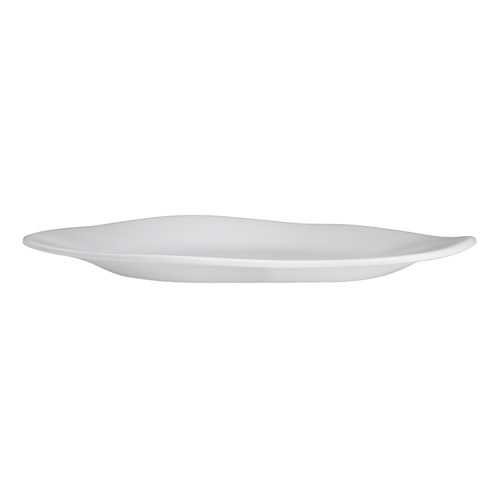 10" OVAL PLATTER MEL, WHITE (1
