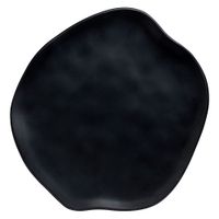 Steelite 7000DD007 Marisol Cheese Platter, Black, Melamine -
14"
