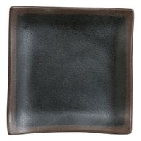 Steelite 7199TM009 Graystone Square Plate, Dark Gray,
Melamine - 5-5/8" x 5-5/8" x 3-1/4"