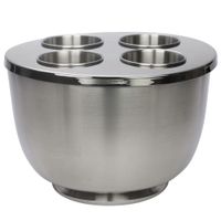 Steelite 7345MW115 Creations Metal Party Cooler, Stainless
Steel - 13-1/4" x 9"