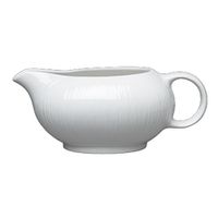 Steelite 9032C967 Spyro Sauce Boat, White, China - 12 oz
