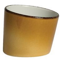 Steelite 11210599 Terramesa Mustard Tilt Pot, Yellow, China
- 8 oz