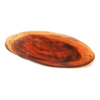 Steelite KMK2717TOR Wave Oval Platter, Tortoise, Resin - 24"
x 14" x 1-1/2"