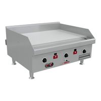 Southbend HDG-48 Countertop Gas Griddle, Stainless Steel -
48" x 24"