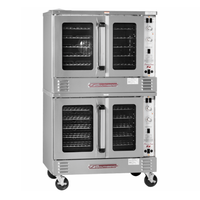 Southbend PCG140S/SD Platinum Double Deck Convection Oven,
Natural Gas, Stainless Steel - 70,000 BTU's each