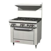 Southbend S36D-PROPANE S-Series Restaurant Range, Propane -
35,000 BTU