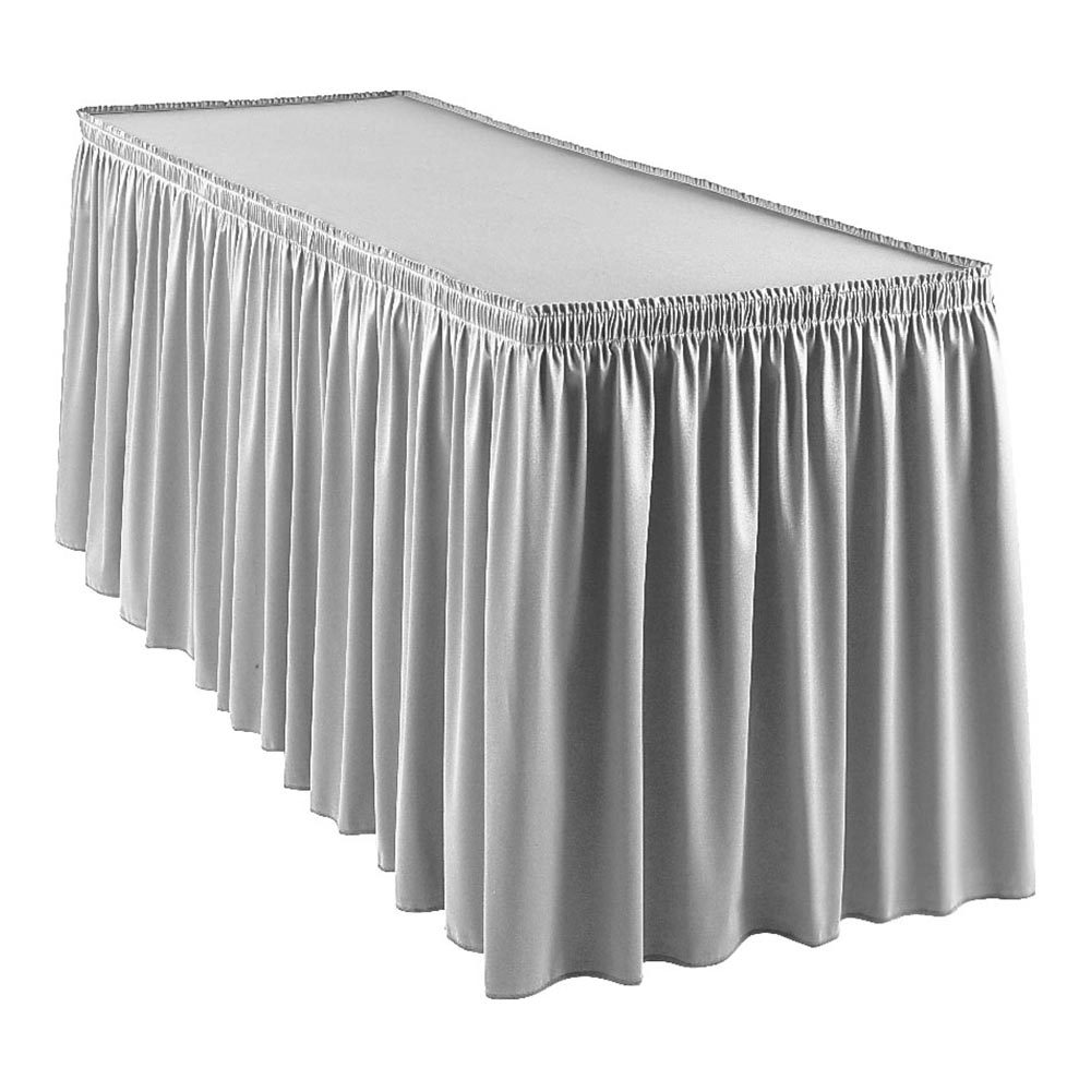 #100 SKIRTING 13'X29" WHITE