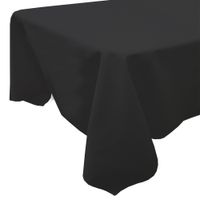 Snap Drape TULT72120HB Nouvea Ultraspun Tablecloth, Black,
Polyester - 72" x 120"